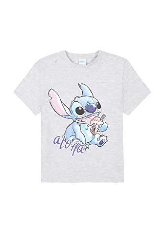 Disney Lilo & Stitch 3 Pack Girls T-Shirts Multipack (12-13 Years) Blue