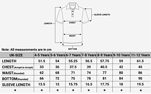 GW CLASSYOUTFIT® 2 X *Girls* Kids Plain(Pack of 2) Polo Tee T-Shirt School Shirts Uniform PE Top Gym Tops (9-10, 2X White)