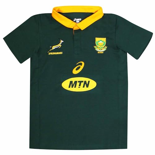 GIFTS 4 ALL Official Kids South Africa Springboks Rugby Fans Shirt, Kids South Africa Rugby Shirt, Boys Springboks Shirt, South Africa Replica Shirt (UK, Age, 3 Years, 4 Years, Regular) Multi