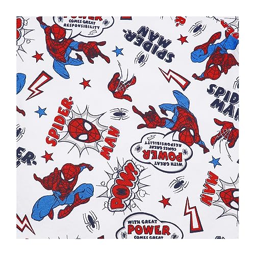 Marvel Spiderman Boys T-Shirts Pack of 3, Spiderman Short Sleeve 3PK Tees for Boys, Official Spiderman Clothing Merchandise (4-5 Years) Multicoloured