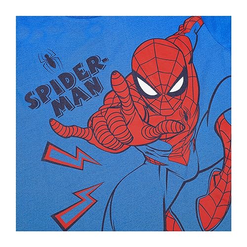 Marvel Spiderman Boys T-Shirts Pack of 3, Spiderman Short Sleeve 3PK Tees for Boys, Official Spiderman Clothing Merchandise (4-5 Years) Multicoloured