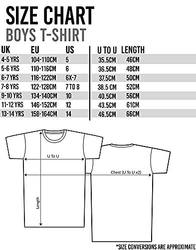 Minecraft T Shirt Boys | Kids Survival Mode Sword Short Sleeve Black Top | Steve Alex Childrens Game Merchandise 7-8 Years