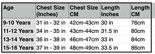 Spindle Boys Long Padded Winter Parka Coat Youths Showerproof School Jacket Zip Pockets Black 13/14