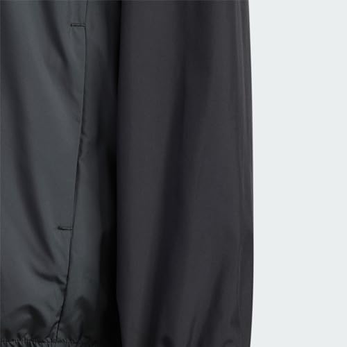 adidas Unisex Kids Woven Parka Jacket,Black