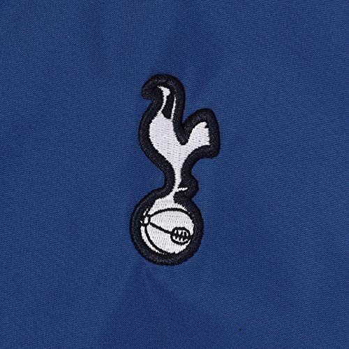 Tottenham Hotspur FC Official Gift Boys Shower Jacket Windbreaker Blue 8-9 Years