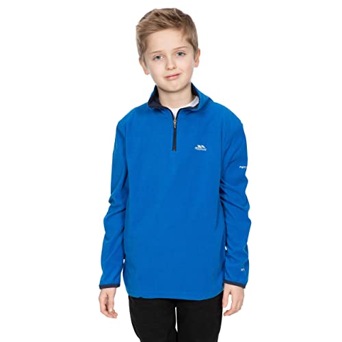 Trespass Boys' Etto Ultralight Microfleece Jackets, Blue, Size 11/12
