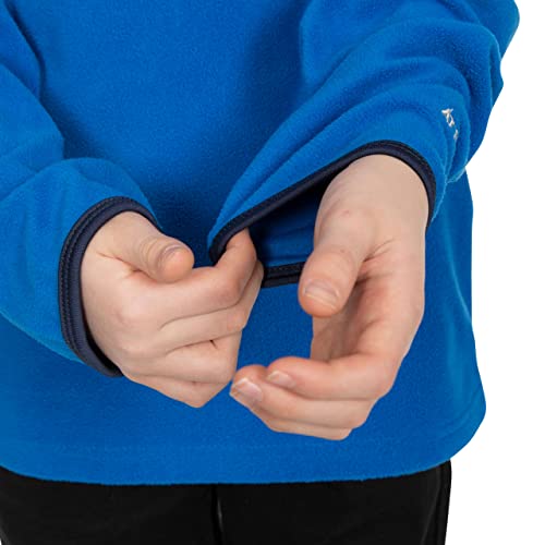 Trespass Boys' Etto Ultralight Microfleece Jackets, Blue, Size 11/12