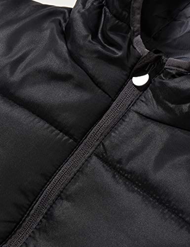 Regatta Boy's Kids Stormforce Jacket Regular Fit Plain Hooded Long Sleeve Jacket, Black, 11-12 Years