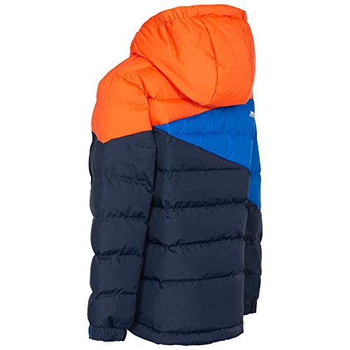 Trespass Boys Padded Jacket Windproof Water Resistant Hooded School Layout
