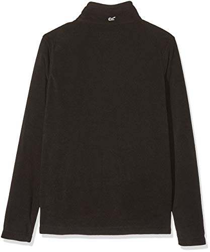 Regatta Kids Hot Shot II 1/2 Zip Fleece - Black - 13 Yrs
