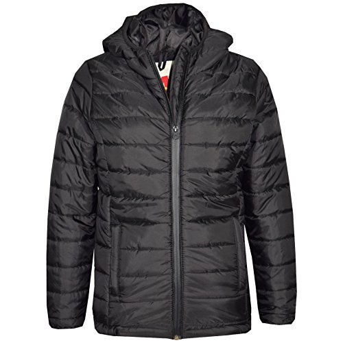 A2Z 4 Kids Boys Padded Puffer Black Quilted Jackets - Boys Jacket 425 Black._13