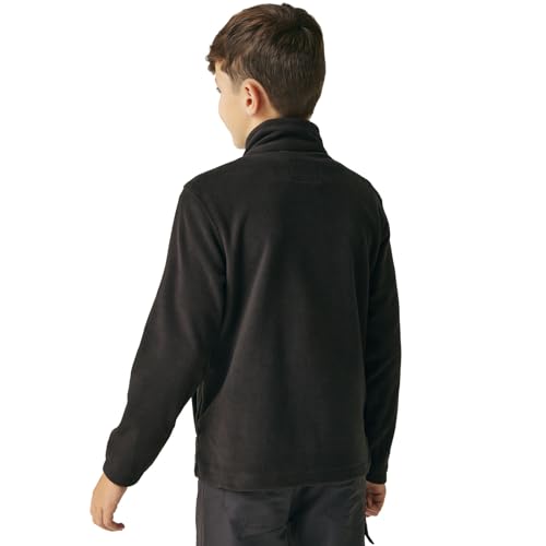 Regatta Kids King II Lightweight Fleece Jacket - Black - 13 Yrs