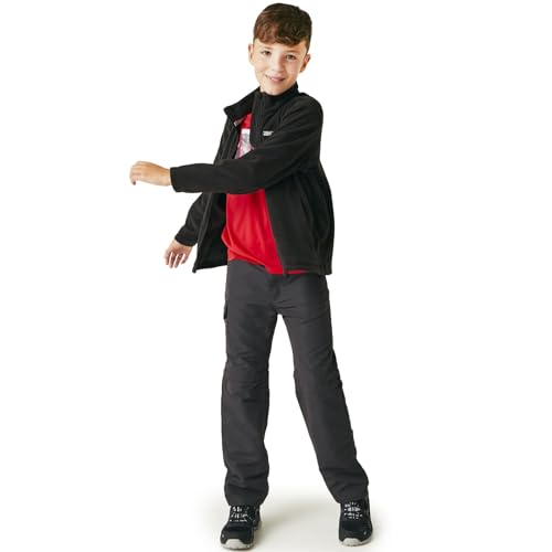 Regatta Kids King II Lightweight Fleece Jacket - Black - 13 Yrs