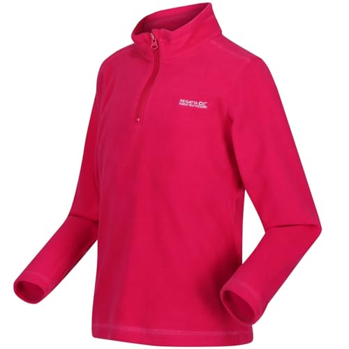 Regatta Kids Hot Shot II 1/2 Zip Fleece - Pink Potion - 13Yrs