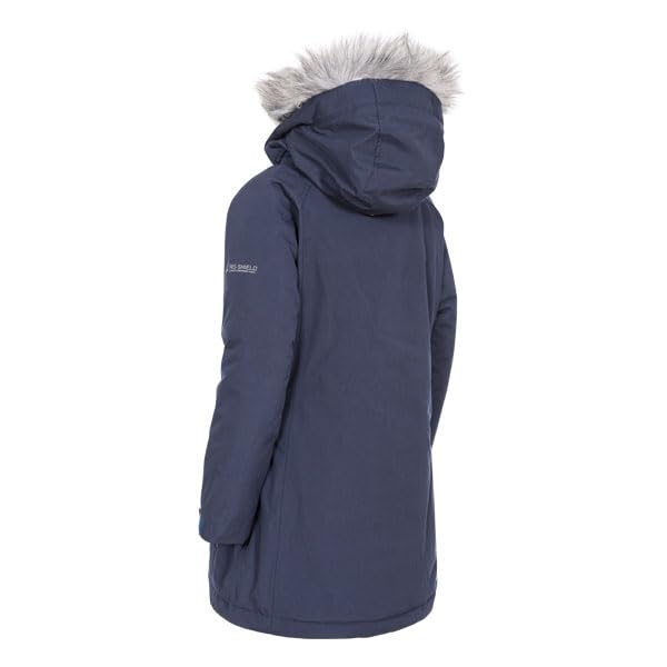 Trespass Girl's Fame Tp50 Jacket, Navy, 7-8 Years UK