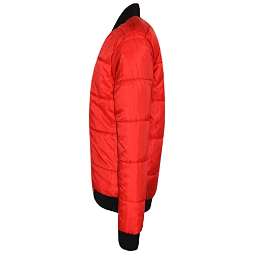 A2Z 4 Kids Bomber Jacket Lightweight Puffer Coat Padded Jacket - Bomber Jacket 450 Red 13.