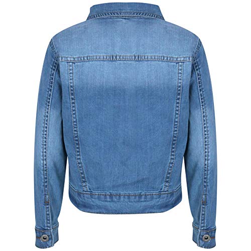 A2Z 4 Kids Kids Girls Designer's Trendy Fashion Jeans Jacket Coats - Girls Denim Jacket J12 Light Blue 9-10