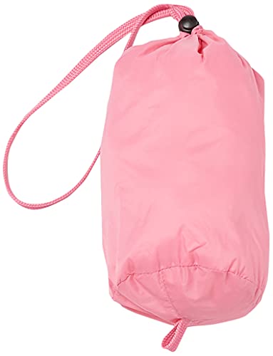 Amazon Essentials Girls' Long Lightweight Hooded Puffer Jacket, Bright Pink, 9 Years