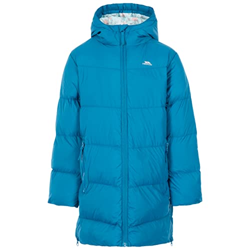Trespass Girls Padded Jacket Longer Length with 2 Zip Pockets Pleasing