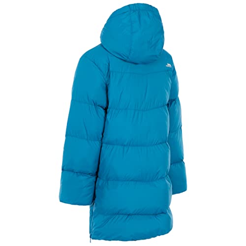Trespass Girls Padded Jacket Longer Length with 2 Zip Pockets Pleasing