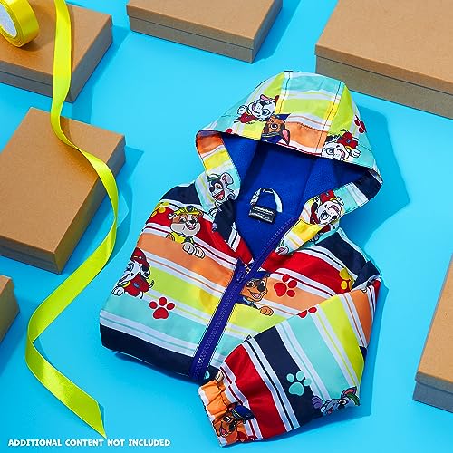 Paw Patrol Kids Waterproof Jacket Hooded Girls and Boys' Raincoats with Fleece Lining 3-6 Years - School Travel Days Out (Multicolour, 5-6 Years)