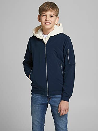 JACK & JONES Kids Rush Bomber Jacket Junior Navy Blazer 11-12 Years