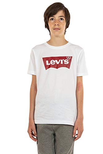 Levi's Kids Batwing Tee Boys, White, 10 Years