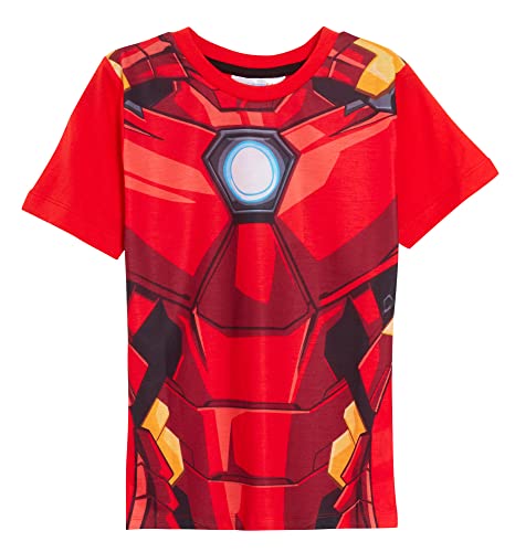 Marvel Boys 3 Pack Avengers T-Shirts 7-8 Years (Pack of 3) Multi