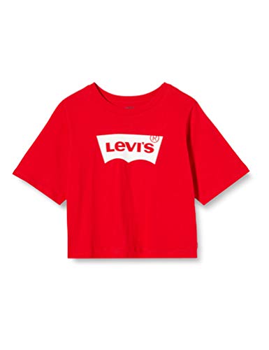 Levi's Kids Light Bright Cropped Top Girls, Red, 14 Years