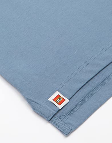 LEGO Ninjago Boys T-Shirt | Kids Bring Out Your Inner Warrior Navy Short Sleeve Top | Ninja Figures Superhero Series 6-7 Years, Blue