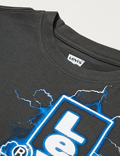 Levi's Kids Boy's LVB Lightning Strike TEE Shirt EF705 T, UNEXPLORED, 8 Years