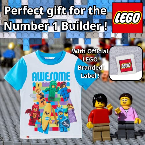 LEGO Kids 3 Pack T-Shirts (Pack of 3) 9-10 Years Multi