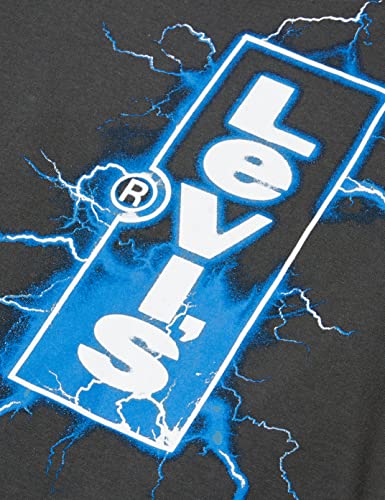 Levi's Kids Boy's LVB Lightning Strike TEE Shirt EF705 T, UNEXPLORED, 8 Years