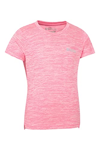 Mountain Warehouse Plain Field Girls Tee Pink 13 Years