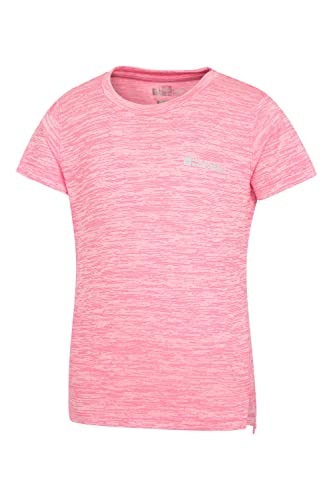 Mountain Warehouse Plain Field Girls Tee Pink 13 Years