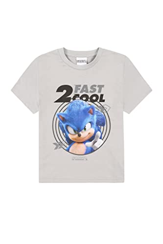 Sonic The Hedgehog 3 Pack Kids T-Shirts Boys Girls Multipack (8-9 Years) Blue