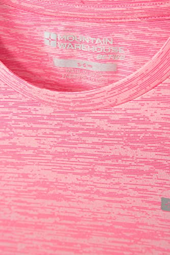 Mountain Warehouse Plain Field Girls Tee Pink 13 Years