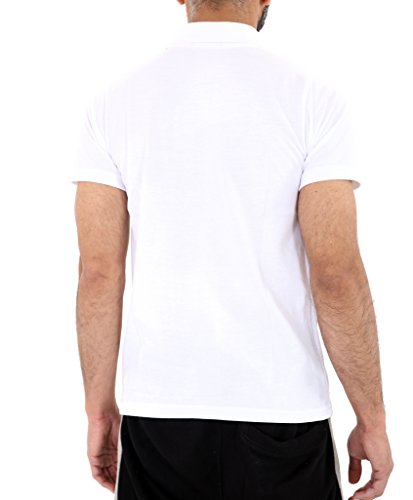 GW CLASSYOUTFIT 2 X (Boys Girls) Plain Polo(Pack of 2) Tee Short Sleeve T-Shirt School Shirts Uniform PE Top Gym Tops (5-6, 2X White)