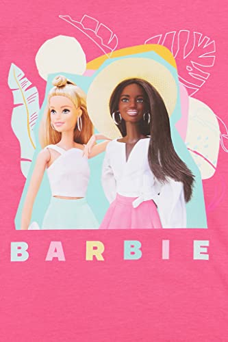 Barbie 3 Pack Girls T-Shirts Multipack (8-9 Years) Pink
