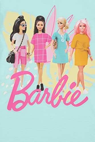 Barbie 3 Pack Girls T-Shirts Multipack (8-9 Years) Pink