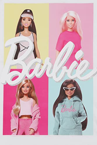 Barbie 3 Pack Girls T-Shirts Multipack (8-9 Years) Pink