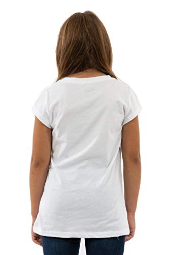 Levi's Girl's Lvg Ss Batwing Tee 4e4234 T-Shirt, Red / White, 12 Years