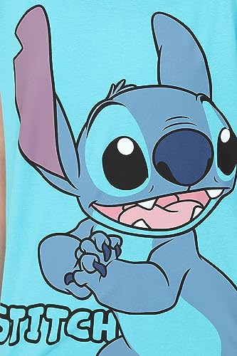 Disney Lilo & Stitch Girls T-Shirts 3 Pack Kids Multipack (9-10 Years) Grey