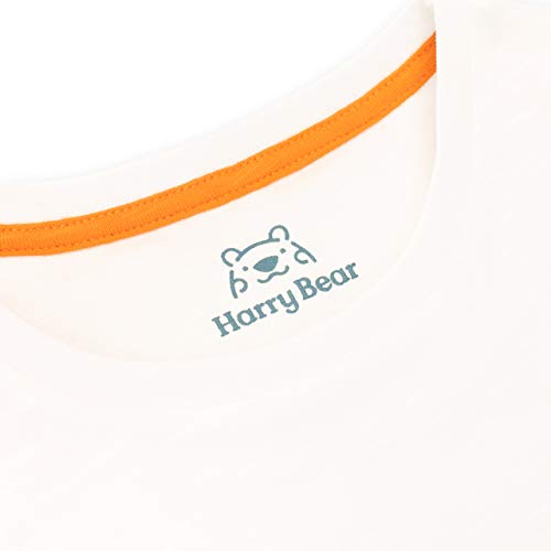 Harry Bear Girls T-Shirt Kitty Cat White 8-9 Years