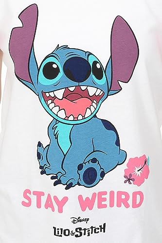 Disney Lilo & Stitch Girls T-Shirts 3 Pack Kids Multipack (9-10 Years) Grey