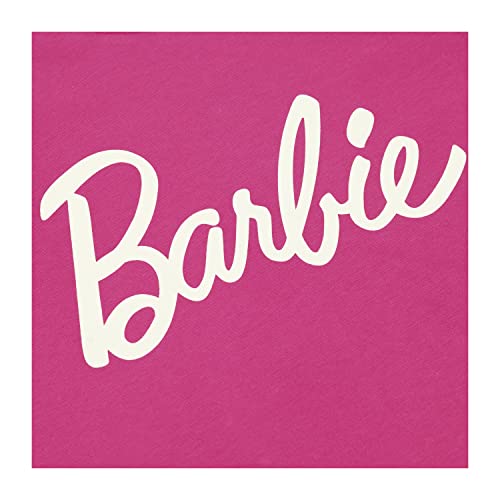 Barbie 3PK T-Shirts for Girls, Short Sleeve T-Shirts Pack of 3 Girls Summer Top, Ages 3 to 10 Years Old (as8, Age, 5_Years, 6_Years, Regular) Multi