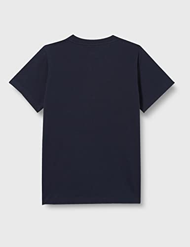 Champion Little Girls and Girl's Legacy American Classics-Logo Regular S/S Short Sleeve T-Shirt, Navy Blue, 11-12 Years