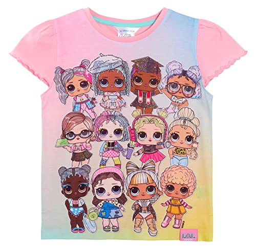 Girls 3 Pack LOL Surprise Dolls T-Shirts 5-6 Years Multicoloured