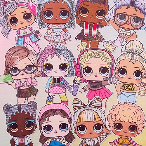 Girls 3 Pack LOL Surprise Dolls T-Shirts 5-6 Years Multicoloured