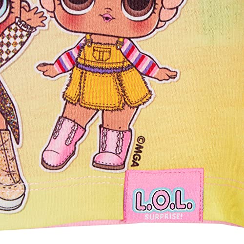 Girls 3 Pack LOL Surprise Dolls T-Shirts 5-6 Years Multicoloured